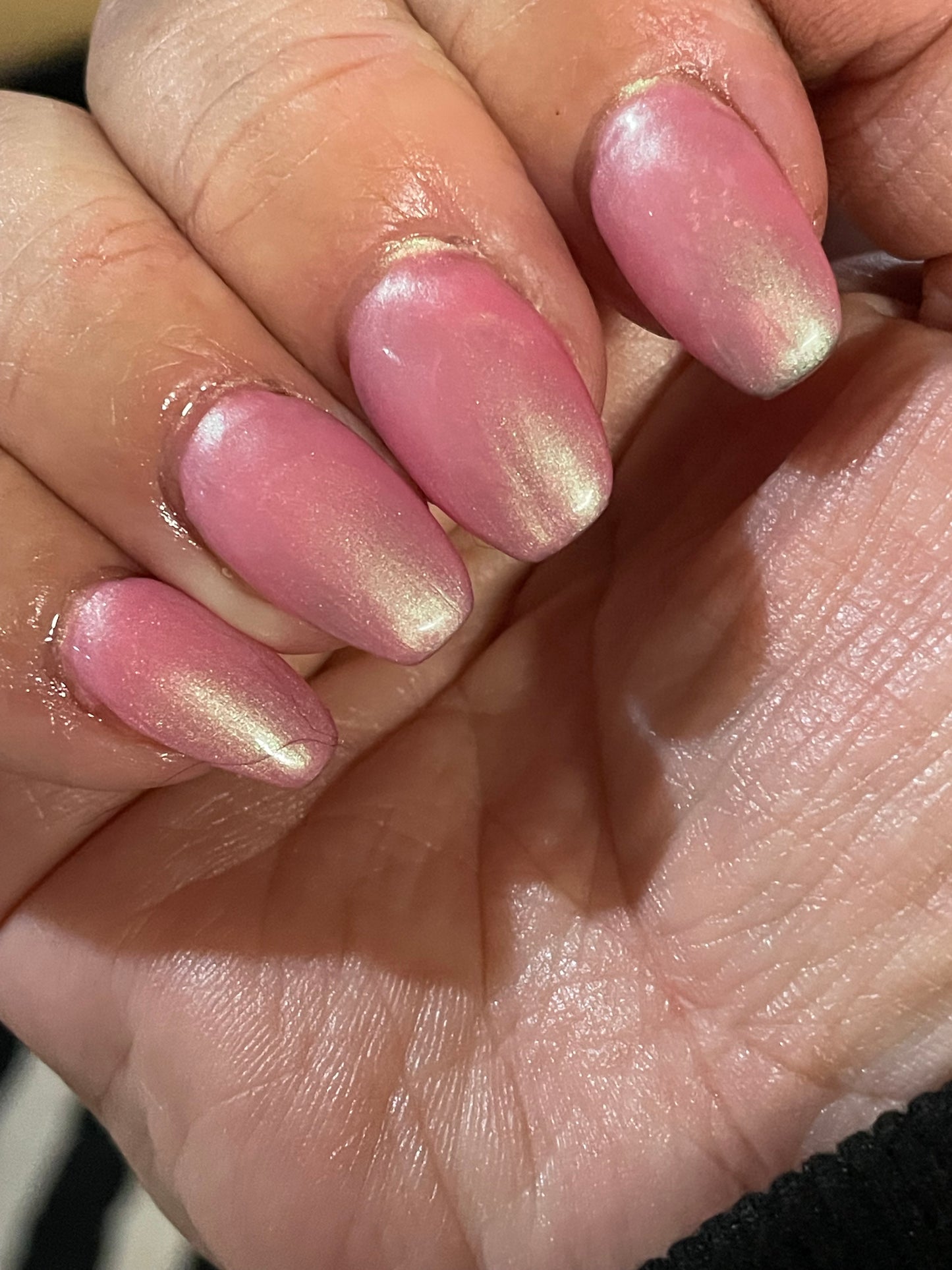 Peach Chromed Gel Polish