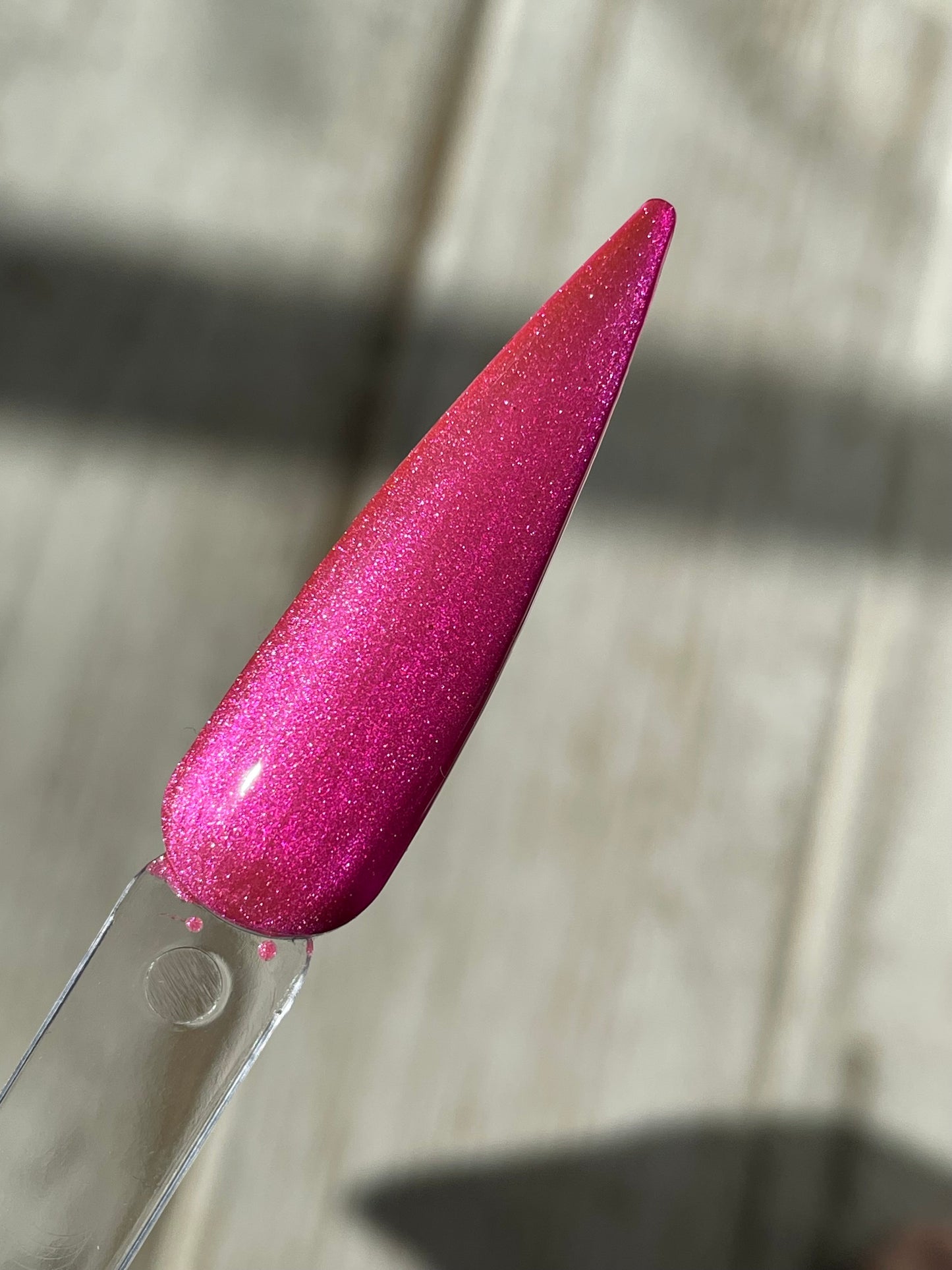 Pink Crystal Glass Magnetic Gel