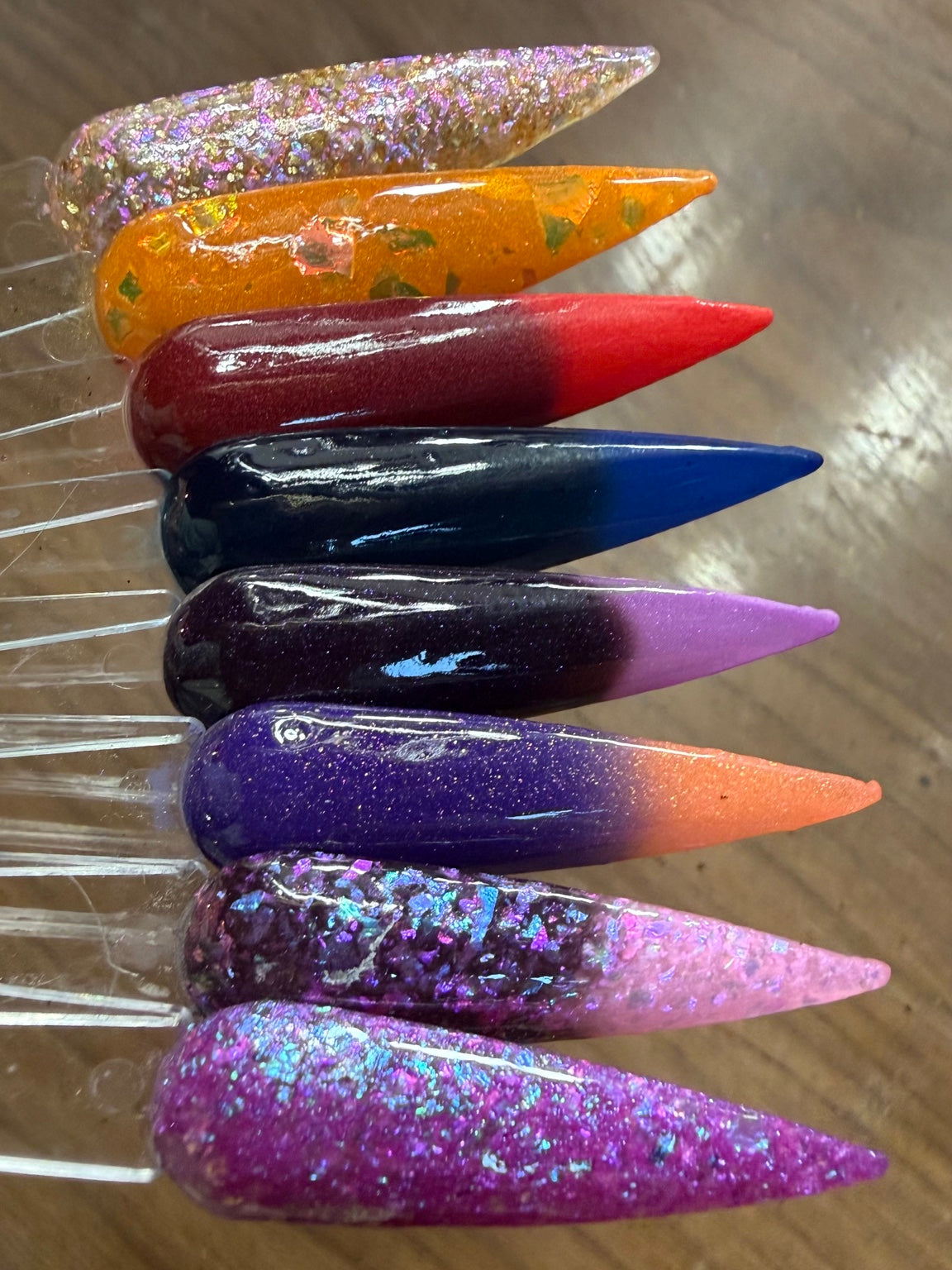Indoor September launch swatch lineup featuring Say Less, Unfortunately Obsessed and Girl Math