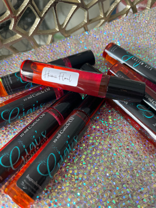 Hawaii Floral Cuticle Roller