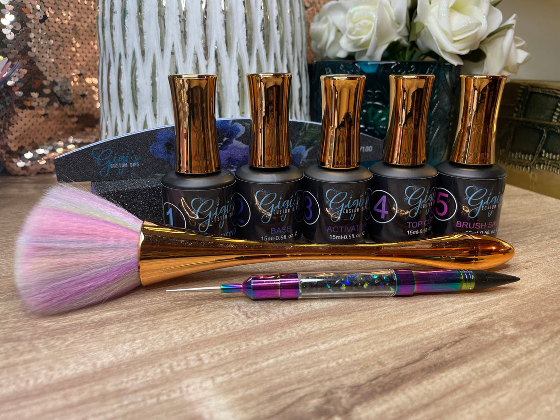 Gigi’s Custom Dips Ultimate Starter Kit for dip powder nails
