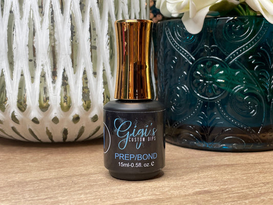 Gigi's Custom Dips Prep Bond for preventing dip powder lifting