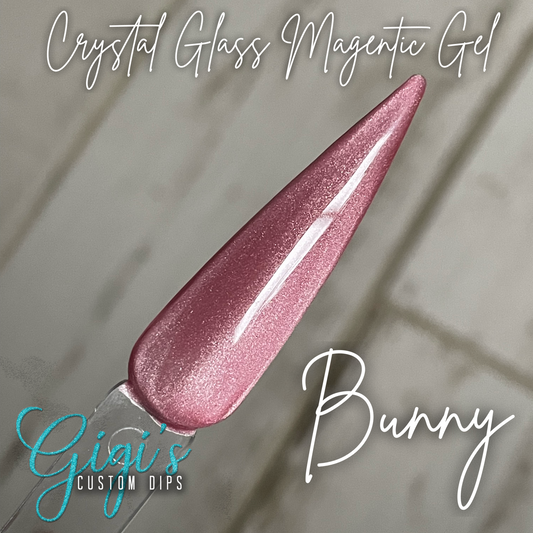 Bunny Crystal Glass Magnetic Gel