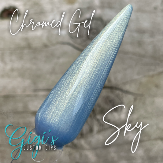 Sky Chromed Gel Polish
