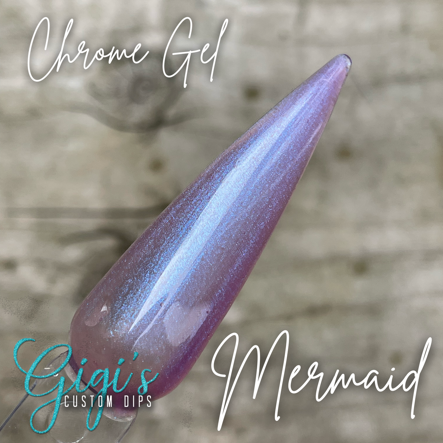 Mermaid Chromed Gel Polish