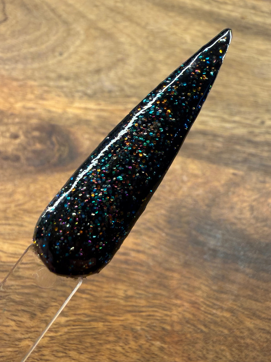 Colour Me Trouble custom dip powder swatch