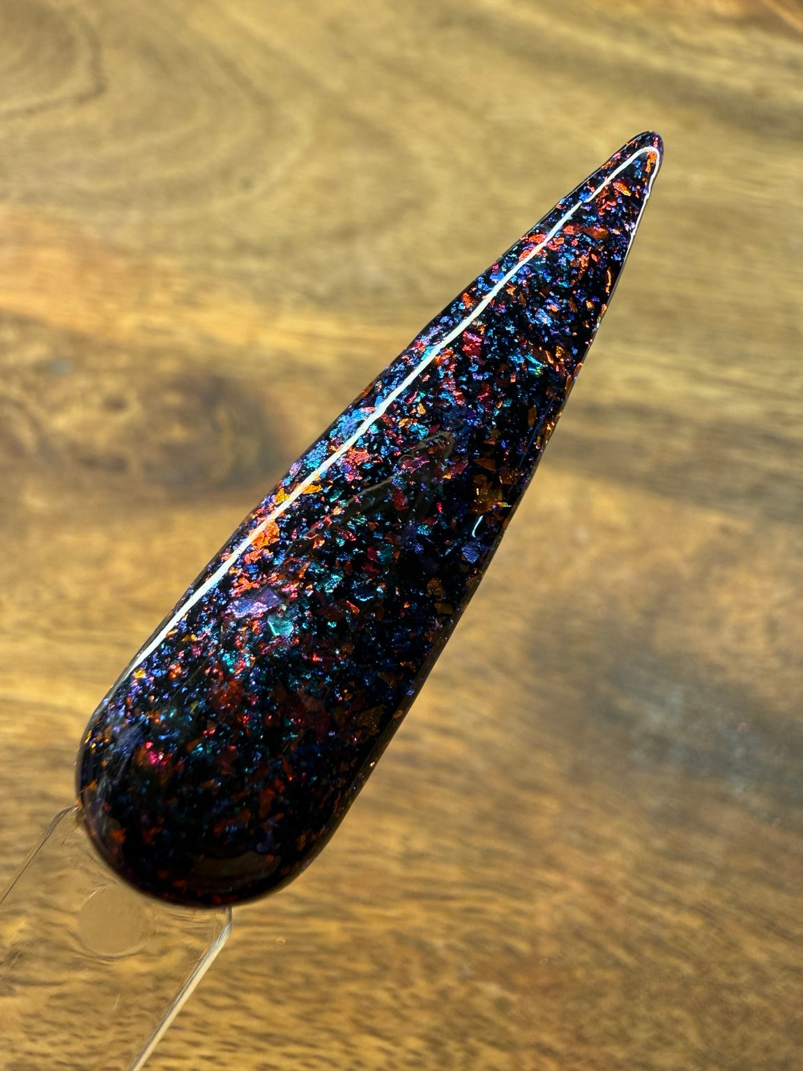 Shady Lady dip powder swatch