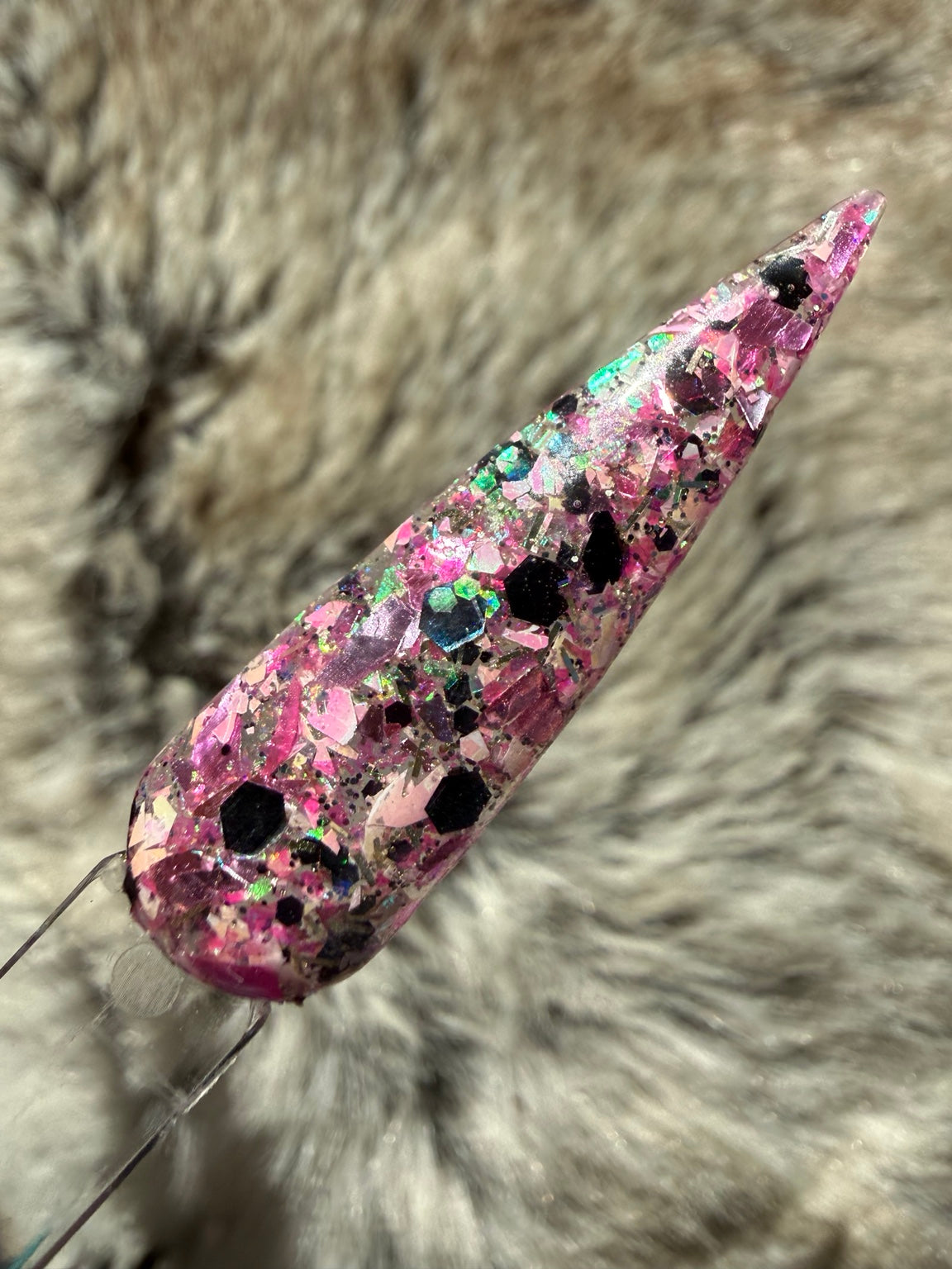 Pretty in Pink birthday bundle swatch, alternate angle