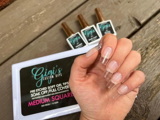 Medium Square Gelly Tips